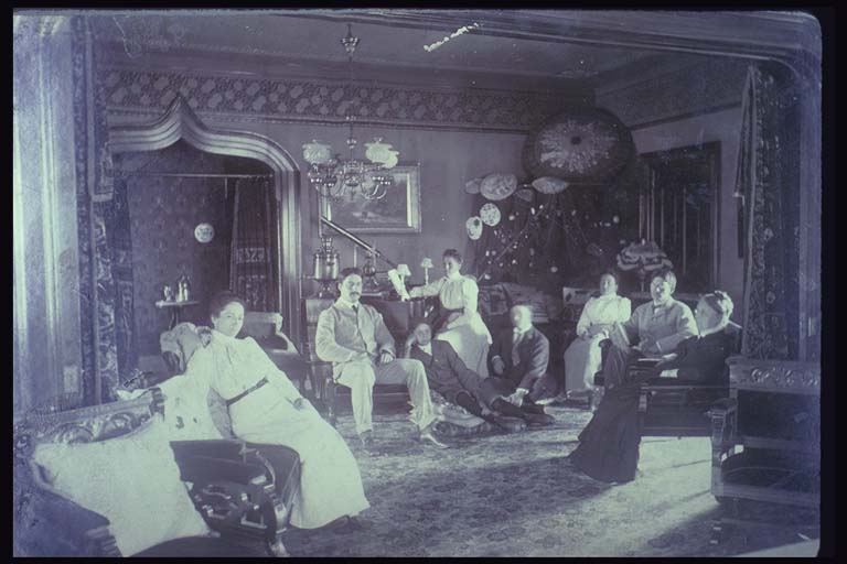 Seven Gables Double Parlor 1900